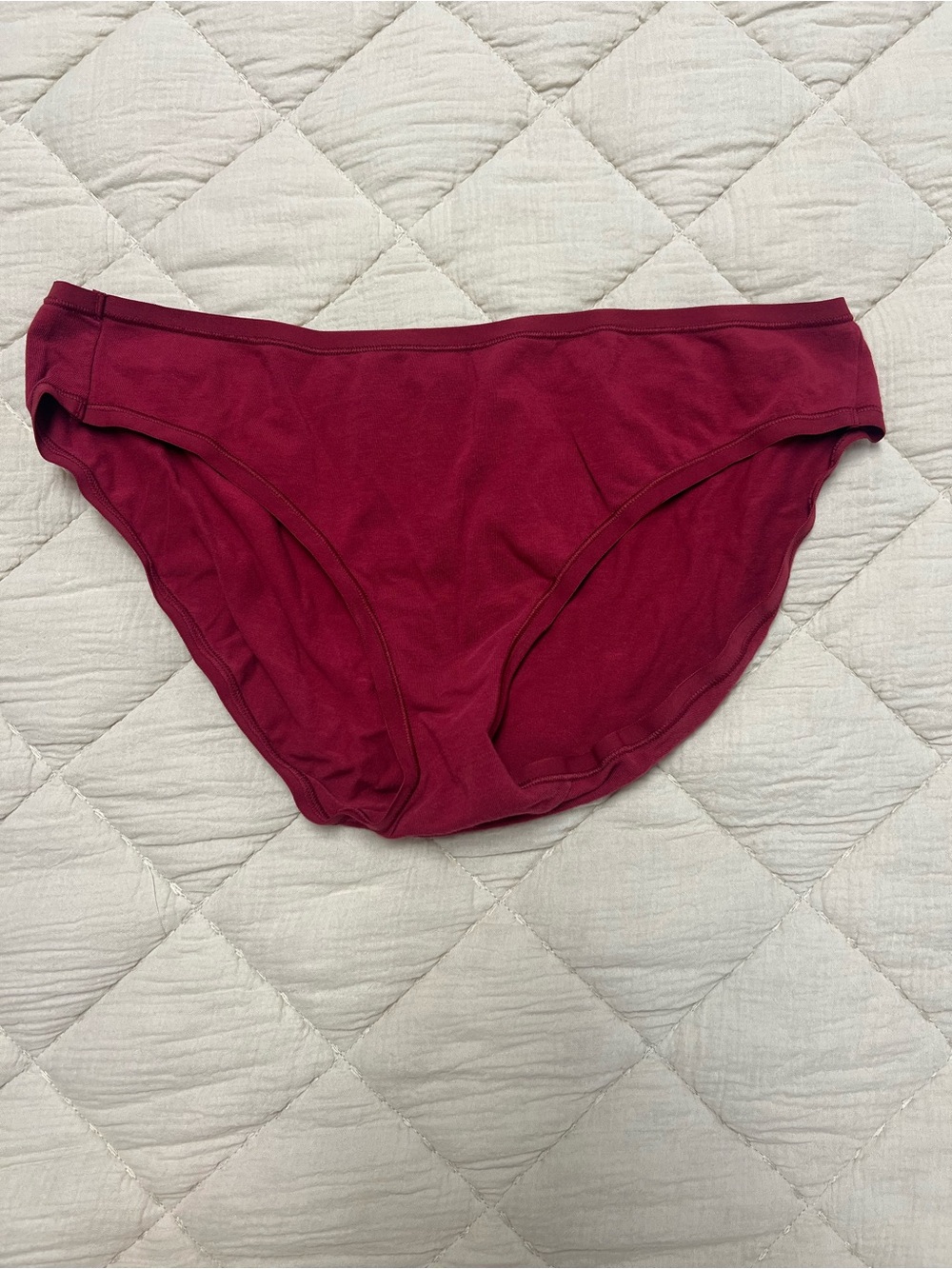 Amazon Essentials Women's Maroon Bikini Briefs